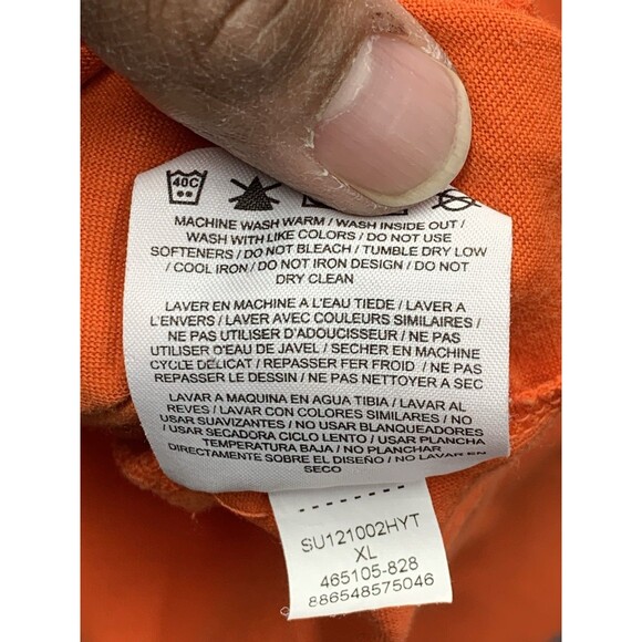 Jordan Basketball 23 Graphic Tee T-Shirt Men's Dry-Fit Orange XL 465105-828 - Picture 10 of 13